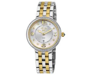 Gv2 Verona, Swiss Quartz Watch, White Mop Dial, 316L Stainless Steel, And Sapphire Crystal Multi