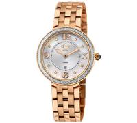 GV2 Women's Verona, Swiss Quartz Watch, White MOP Dial, 316L Stainless Steel, & Sapphire Crystal in Rose GV2 Rose One Size