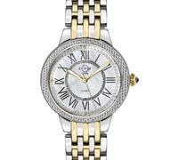 GV2 Women's Astor II MOP Dial 2 Tone YG Swiss Quartz Watch