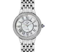 GV2 Women's Astor II Silver Dial Stainless Steel Swiss Quartz Watch GV2 Silver One Size
