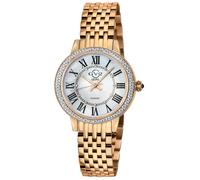 GV2 Women's Astor III, Swiss Quartz Watch, White MOP Dial, 316L Stainless Steel, & Sapphire Crystal in Rose Gold