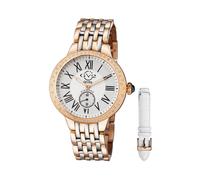 Astor White Dial 9106 Swiss Quartz Watch GV2 Multi One Size