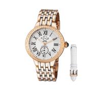 Astor White Dial 9106 Swiss Quartz Watch GV2 Multi One Size