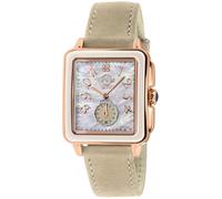 GV2 Women's Bari 9262 Brown Leather Swiss Quartz Watch in Tan GV2 Tan One Size