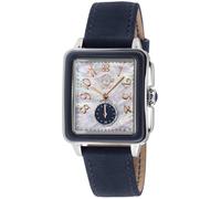 GV2 Women's Bari Blue Enamel 9260 Swiss Quartz Watch