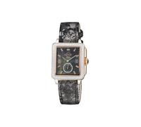 GV2 Women's Bari Diamond 9250 Swiss Quartz Diamond Antireflective Sapphire Crystal 34 MM Watch in Brown