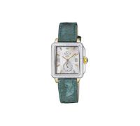 GV2 Women's Bari Diamond 9255 Swiss Quartz Diamond 34 MM Antireflective Sapphire Watch in Green GV2 Green One Size