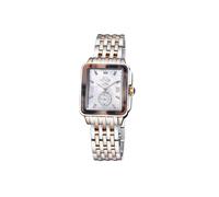 Bari Tortoise, Swiss Quartz Watch, Black MOP Dial, 316L Stainless Steel, and Sapphire Crystal GV2 Multi One Size