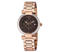 GV2 Women's Berletta Brown Dial 1502.5 Swiss Quartz Watch in Rose GV2 Rose One Size