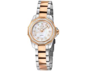 GV2 Women's Cortina, Swiss Quartz Watch, White MOP Dial, 316L Stainless Steel, & Sapphire Crystal GV2 Multicolor One Size