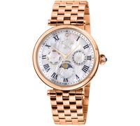 GV2 Women's Florence Mother of Pearl Dial Diamond 12514 Swiss Quartz Watch in Rose GV2 Rose One Size