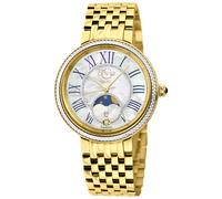 GV2 Women's Genoa, Swiss Quartz Watch, White MOP Dial, 316L Stainless Steel, & Sapphire Crystal in Gold GV2 Gold One Size