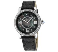 Marsala leather Swiss Quartz Watch GV2 Black One Size