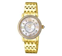GV2 Women's Marsala, Swiss Quartz Watch, White MOP Dial, 316L Stainless Steel, & Sapphire Crystal in Gold GV2 Gold One Size