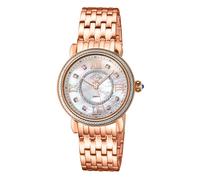Marsala, Swiss Quartz Watch, White MOP Dial, 316L Stainless Steel, and Sapphire Crystal GV2 Rose One Size