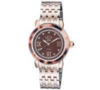 GV2 Women's Marsala Tortoise, Swiss Quartz Watch, MOP Brown Dial, 316L Stainless Steel, & Sapphire Crystal in Gold GV2 Gold One Size