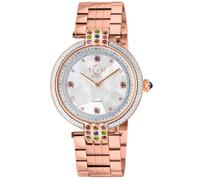 GV2 Women's Matera, Swiss Quartz Watch, White MOP Dial, 316L Stainless Steel, & Sapphire Crystal in Gold GV2 Gold One Size