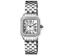 Milan, Swiss Quartz Watch, White Dial, 316L Stainless Steel, and Sapphire Crystal GV2 Silver One Size