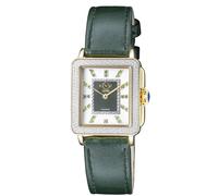 Gv2 Padova Gemstone Swiss Quartz Diamonds Watch In Green Green One Size