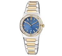 GV2 Women's Palmanova Blue Dial two tone yellow gold Swiss Quartz Watch GV2 Gold One Size
