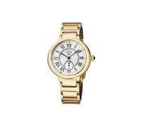GV2 Women's Rome, Swiss Quartz Watch, White Dial, 316L Stainless Steel, & Sapphire Crystal in Gold