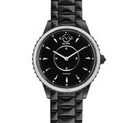 Siena, Swiss Quartz Watch, Black Dial, 316L Stainless Steel, and Sapphire Crystal GV2 Black One Size