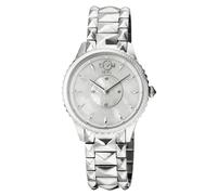 GV2 Women's Siena, Swiss Quartz Watch, White MOP Dial, 316L Stainless Steel, & Sapphire Crystal in Silver