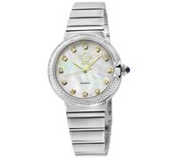 GV2 Women's Sorrento, Swiss Quartz Watch, White MOP Dial, 316L Stainless Steel, & Sapphire Crystal in Silver GV2 Silver One Size