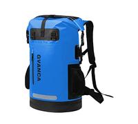 GVANCA Waterproof Roll Top Kayak Backpack, Floating Outdoor Dry Sack Boating Sailing Canoeing Rafting Fishing Camping 35L Blue
