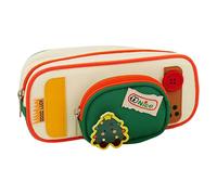 Gvblkq Cute Pencil Case, Cartoon Pencil Pouch, Cloth Large Capacity Storage Bag, Fun and Functional Pen Holder, Perfect for School, Travel, and Teachers, 22x10.5x5.5cm