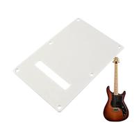 Gvblkq Guitar Guard Plate, Multipurpose Electric Guitar Back Cover, Rear Tremolo Protector, Practical Neck Container Accessory, Compatible with Most Electric Guitars