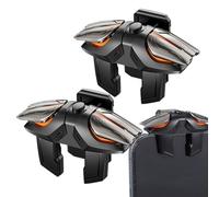 Gvblkq Mobile Game Controller - 2 Pieces Game Triggers For | ABS With Hall Effect, Portable Joystick Buttons, Sensitive Touch Response, Perfect For Travel Office Home Party Entertainment