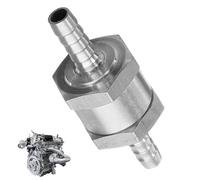 Gvblkq Non-return fuel check valve, disposable fuels, 6/8/10/12 check valve, non-return aluminium alloy for automobiles, ships, fuels, ships, motorcycles