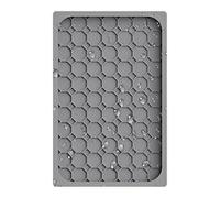 Gvblkq Satellite Dish - Snow Ice Protector, Weather Resistant Material, Zero Signal Interference, from Extreme Cold, Outdoor Electronics, Large Silicone White for RV Roof Mount Accessory