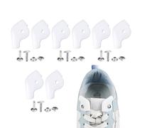 Gvblkq Sneaker Hole Protector - Shoelace Eyelet Reinforcement Patch, Shoe Mending Accessory, Quick Repair Function, Ideal for Kids Teens Adults Sports Dancing Hiking Outdoor Training
