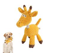 Gvblkq Squeak Dog Toys, Squeaky Teething Toys, Animal Shaped Plush, Interactive Chewing Toy, Bite Resistant Plush, Cute Dog Plush Toy, Plush Chewing Toy, Teething Relief Dog Toy, Chew Toy For Puppies