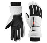 Gvblkq Windproof Biking Mittens, Oxford Cloth Mittens, Cycling Mittens Touchscreen, Thickened Winter Mittens, Hiking Mittens Windproof, Warm Running Mittens, Winter Sports Gloves, Outdoor Windproof
