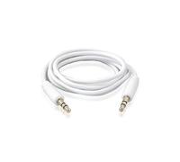 GVC 'Audio Jack' 3.5mm Stereo Aux-in Cable, 1 Metre - White GVC White