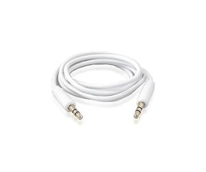 GVC 'Audio Jack' 3.5mm Stereo Aux-in Cable, 1 Metre - White GVC White