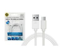 GVC USB to Type C 'Cable', For Phone & Pad - 1 m in White GVC White