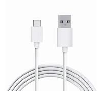 GVC USB to Type C 'Cable', For Phone Pad & PC Charging & Syncing in White GVC White