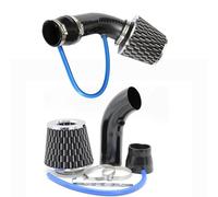 GVCIUSM Cold Air Intake Filter Kit for Audi A3 hatchback 2014-2018 76MM Aluminium Induction Kit Pipe Clamp Accessories Cone Hoses,B
