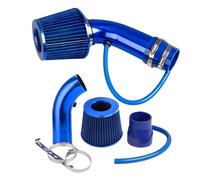 GVCIUSM Cold Air Intake Filter Kit for VW Jetta MK6 2012-2017 76MM Aluminium Induction Kit Pipe Clamp Accessories Cone Hoses,A