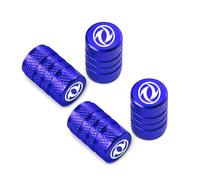 GVFKMNX 4 Pcs Tyre Valve Caps Set,for dongfeng DFM fengxing s50 ix5 a9 a60 a30 ax4 ax7 glory Leak Proof Dust Seal Corrosion Resistant Leak-Proof Screw-On Easy Grip Car Accessories,Blue