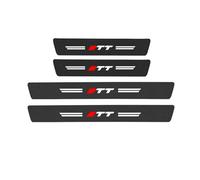GVFKMNX 4pcs Car Door Sill Protector Strips,for AUDI TT Protection Sticker Kick Plate Guard Scuff Threshold Carbon Fiber Accessories