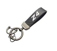 GVFKMNX carbon fiber Car Key Rings,For BMW Z4 Vehicles Auto Keyring Lanyard Key Fob Holder personalised Rotatable Swivel Anti-Lost