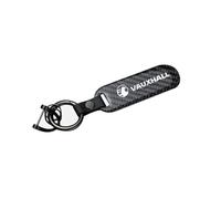 GVFKMNX carbon fiber Car Key Rings,For Opel Vauxhall Astra J K Crossland X Grandland Insignia Vehicles Auto Keyring Lanyard Key Fob Holder personalised Rotatable Swivel Anti-Lost