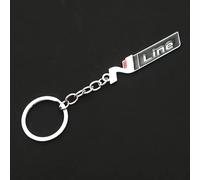 GVFKMNX Metal Car Key Rings,For Hyundai N Line i30 i40 i20 x35 Tucson Sonata Elantra Kona Vehicles Auto Keyring Lanyard Key Fob Holder personalised Rotatable Swivel Anti-Lost Ring,Black-N Line