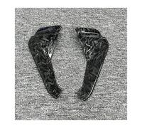 GVGFKPKZAY For Aprilia RS 660 2021-2024 Motorcycle Front Lip Fairing Winglets Motorcycle Front Spoiler Aerodynamic Wing(Smithing Texture)