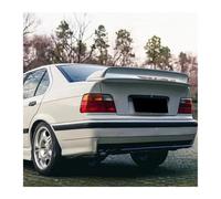 GVGFKPKZAY For B&MW 3 Series E36 1990-2000 M3 GT Sedan Coupe Rear Trunk Boot Wing Spoiler Car Rear Bumper Spoiler Diffuser(White)